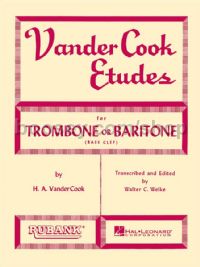 Vandercook Etudes for Trombone or Baritone