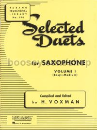 Selected Duets for Saxophones, Vol. 1