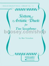 Sixteen Artistic Duets for saxophone