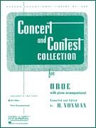 Concert & Contest Collection Oboe (Piano Accompaniments)