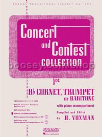Concert and Contest Collection for Trumpet for piano accompaniment