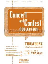 Concert and Contest Collection for Trombone for piano accompaniment