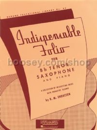Indispensable Folio for tenor saxophone & piano