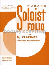 Soloist Folio for clarinet & piano