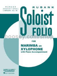 Soloist Folio for xylophone or marimba or piano