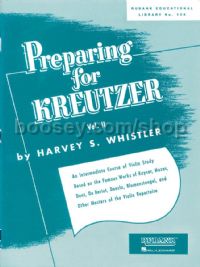 Preparing for Kreutzer Vol. 2 for violin