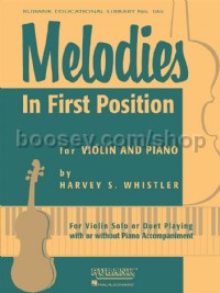 Melodies in First Position  for piano