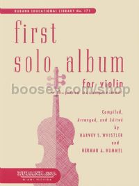 First Solo Album for Violin