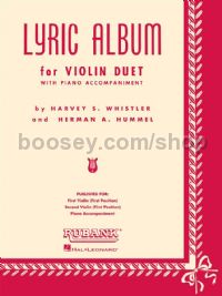 Lyrics Album for 2 violins