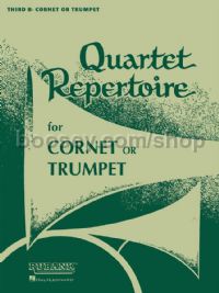 Quartet Repertoire for Cornet or Trumpet - trumpet 3 part