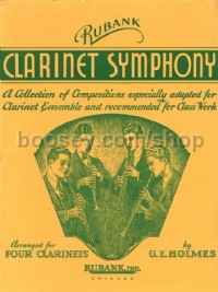 Clarinet Symphony for 4 Bb clarinets