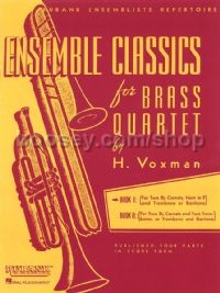 Ensemble Classics for Brass Quartet, Book 1