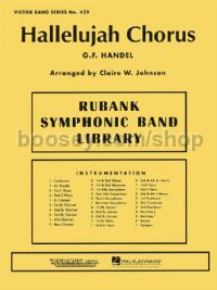 Hallelujah Chorus for concert band (score & parts)