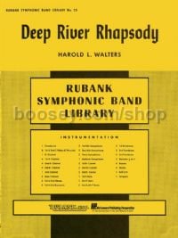 Deep River Rhapsody for concert band (score & parts)