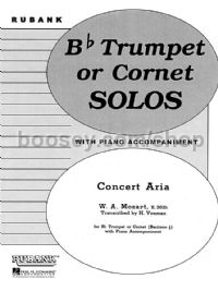 Concert Aria K. 382h for trumpet & piano