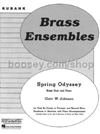 Spring Odyssey for brass duo with piano