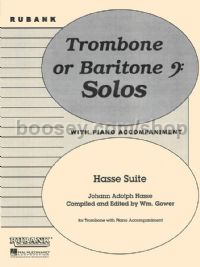 Hasse Suite for trombone / euphonium & piano