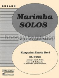 Hungarian Dance No. 5 for marimba
