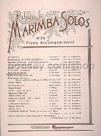 Marche Militaire Op. 51 No 1 for marimba & piano