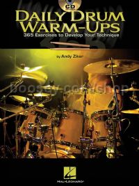 Daily Warm Ups 365 Exercises for Drums (Book & CD)