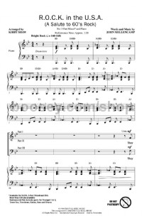 R.O.C.K. in the U.S.A. A Salute to '6s Rock (3-Part Choir)