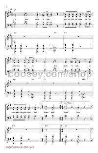 Rock and Roll All Night (SATB)