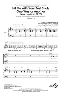 Hit Me With Your Best Shot/One Way or Another (SATB)