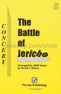 The Battle of Jericho for SATB choir