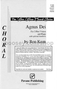 Agnus Dei: Music of Inner Harmony for 2-part choir