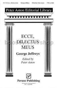 Ecce, Dilectus Meus - TTB or SSB choir
