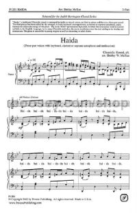 Haida - 3-part treble choir