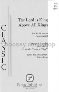 The Lord is King Above All Kings for SATB choir