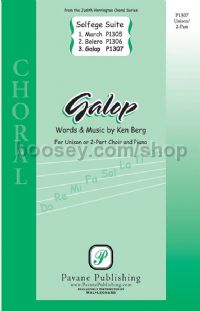 Galop - SA choir & piano