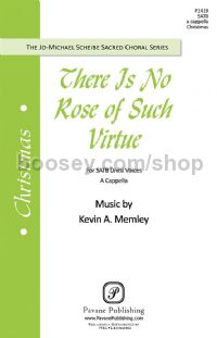 There is No Rose of Such Virtue for SATB choir a cappella
