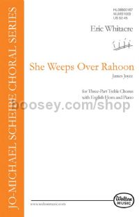 She weeps over Rahoon (Treble Chorus with English Horn and Piano)