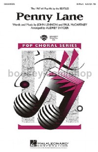 Penny Lane 2 Pt Choir/piano pop Choral Series