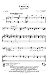 Electricity (from Billy Elliot) (SATB & Piano)