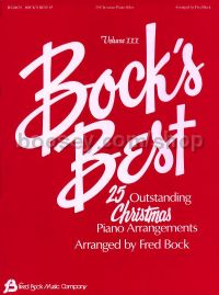 Bock's Best, Vol. 3: 25 Christmas Piano Solos