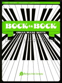 Bock to Bock, Vol. 1 for piano/organ duet