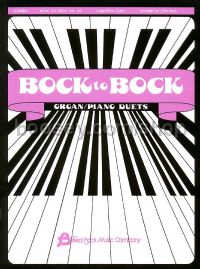 Bock to Bock, Vol. 2 for piano/organ duet