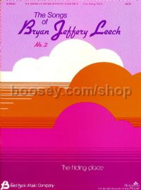 Songs of Brian Jeffery Leech for voice & piano