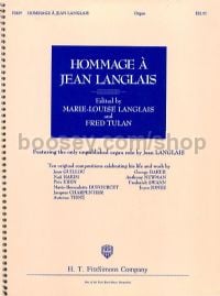 Hommage à Jean Langlais for organ