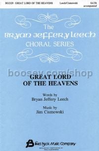 Great Lord of the Heavens for SATB choir