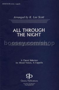 All Through the Night for SATB choir