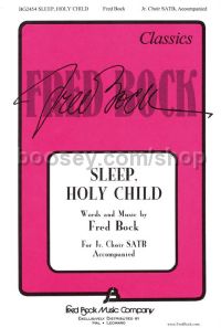 Sleep Holy Child for SATB choir