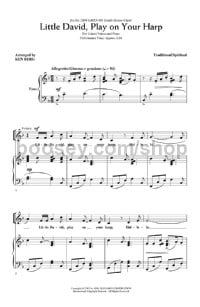 Little David, Play on Your Harp (Unison Choral Score)