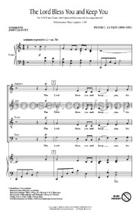 The Lord Bless You and Keep You (SATB)