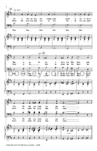 Take Me Out to the Ball Game (SATB)