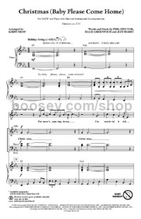 Christmas Baby Please Come Home (SATB)
