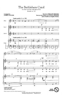 The Bethlehem Carol (2-Part Choir)